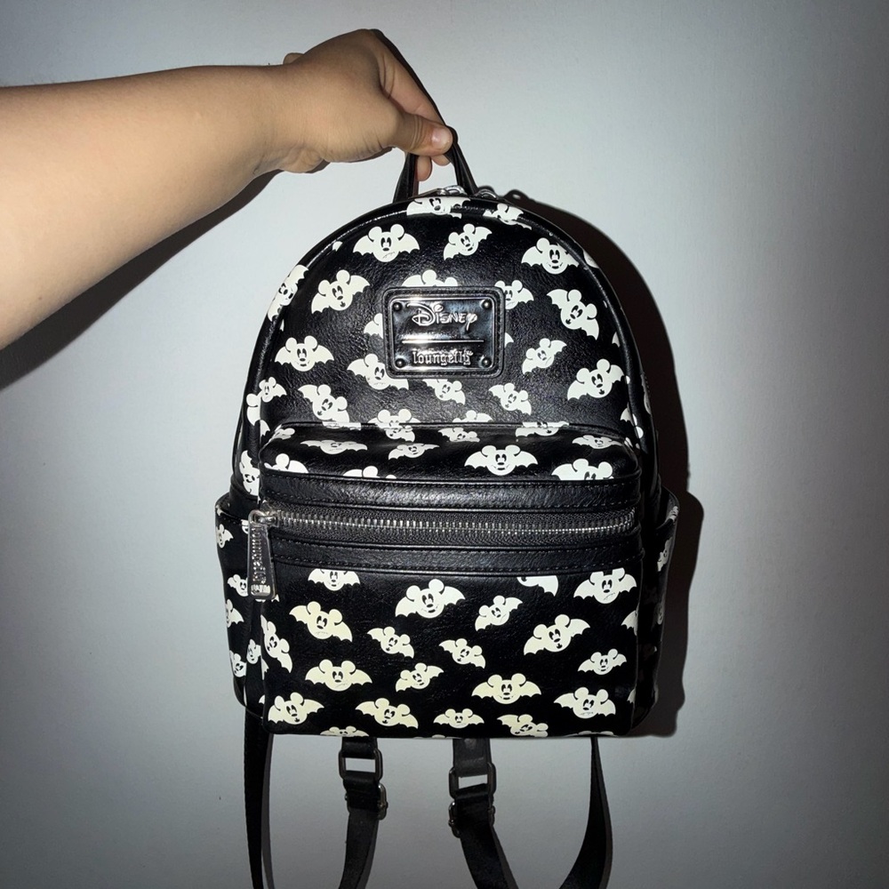 Disney Black and White Ghost Backpack